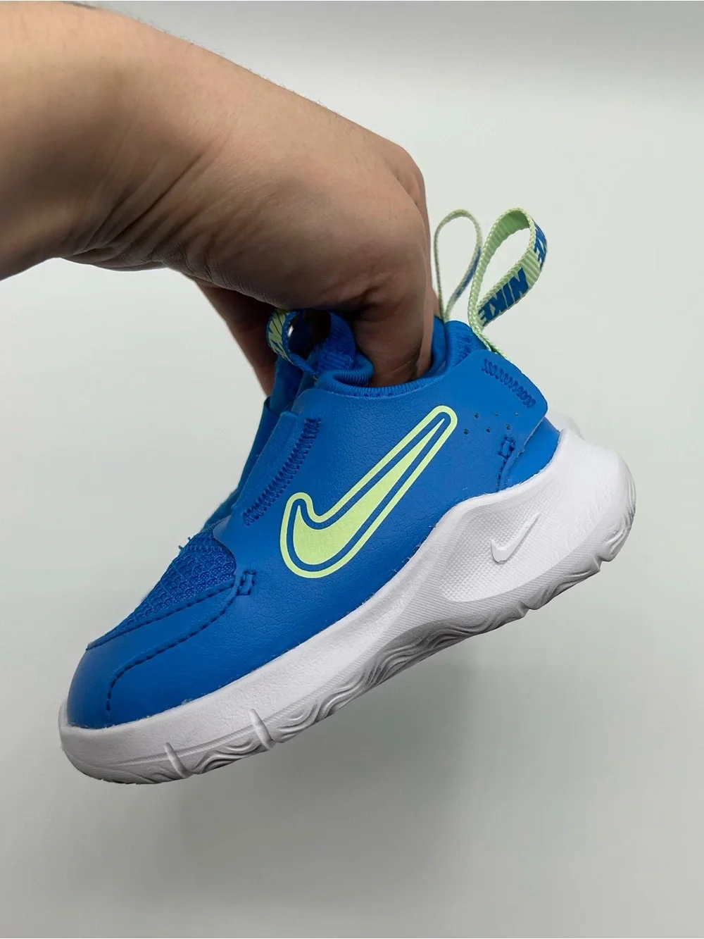Nike Blue Green Flex Runner 3 Baby Sneaker Baby Shoes Size 5